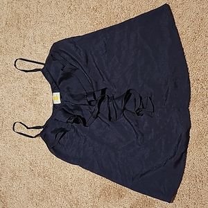 Navy blue spaghetti strap top